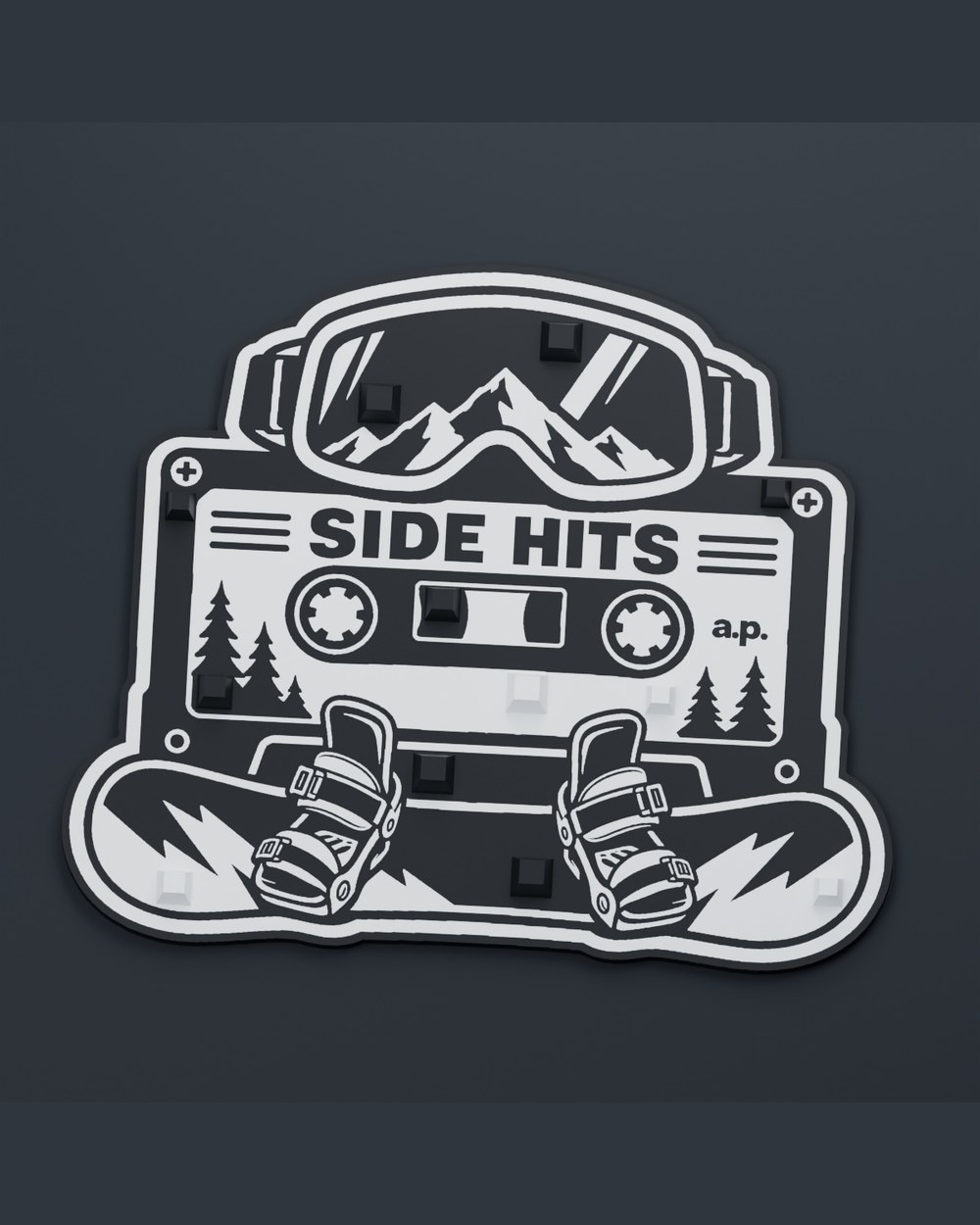 Стомпад Side Hits для сноуборда