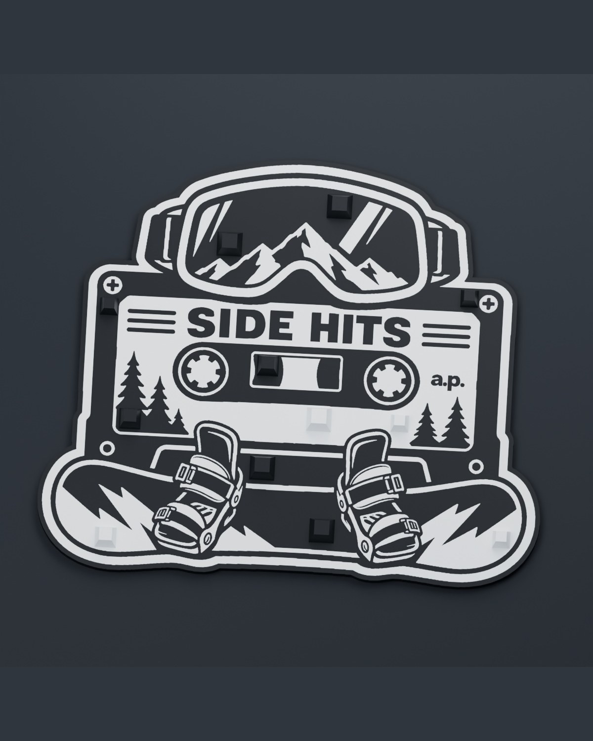Стомпад Side Hits для сноуборда