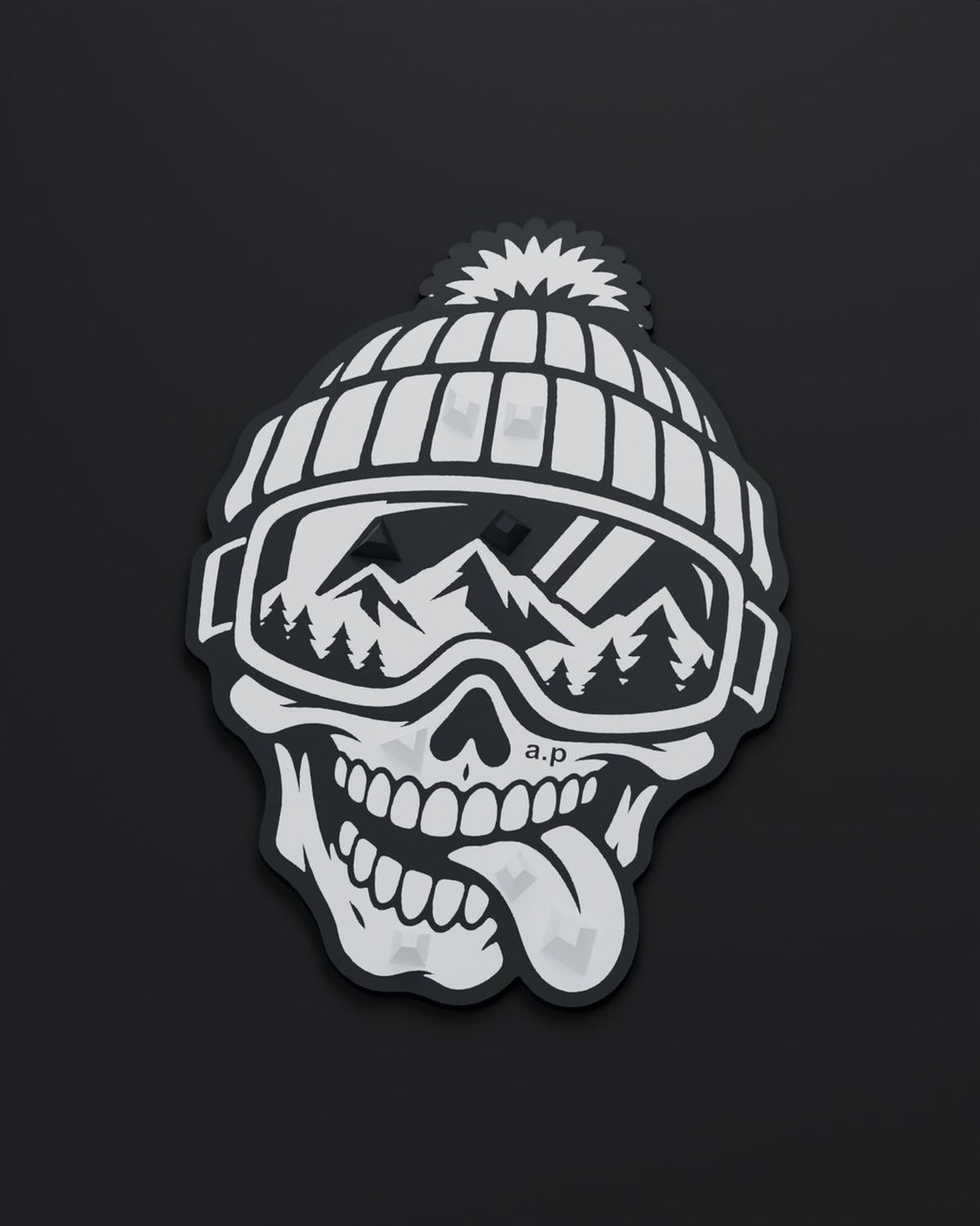 Стомпад Skull Rider для сноуборда