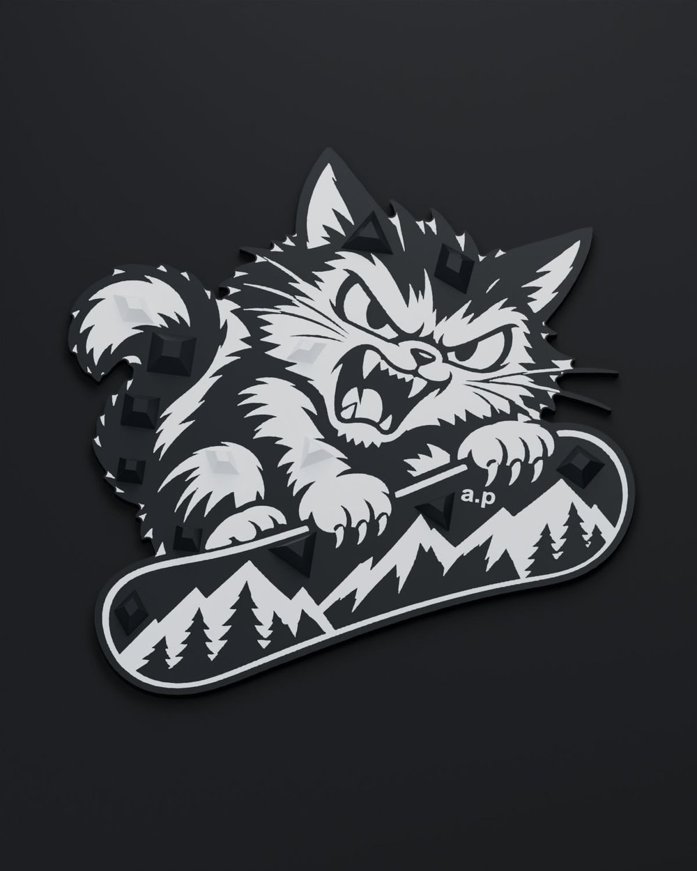Стомпад Wild Cat для сноуборда