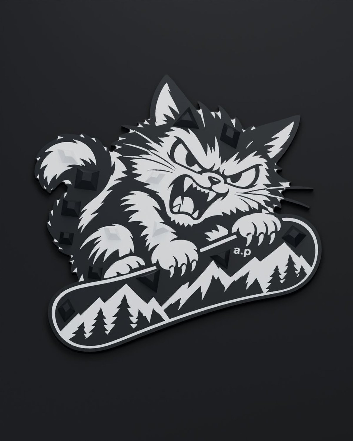 Стомпад Wild Cat для сноуборда